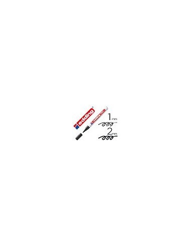 ROTULADOR EDDING PUNTA FIBRA 751 NEGRO PUNTA REDONDA 1-2 MM
