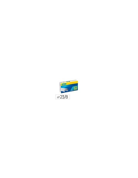 GRAPAS RAPID 23/8MM GALVANIZADA CAJA 1000 UD.