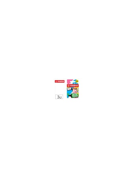 ROTULADOR STABILO BOSS MINI FLUOR.BY SNOOZE ONE  3 UD.SURT.