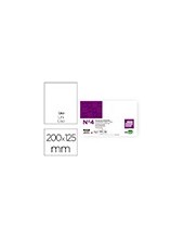 FICHA LISA N.4 125X200 MM PAQUETE 100 2