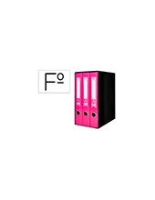 MODULO  3 ARCHIVADORES FL. 2AN.MECANISMO PALANCA 52MM ROSA 2