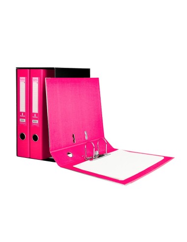 MODULO  3 ARCHIVADORES FL. 2AN.MECANISMO PALANCA 52MM ROSA