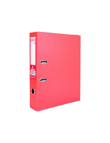 ARCH.PAL.LIDERPAPEL C.FORRADO FL.ROJO C/RADO