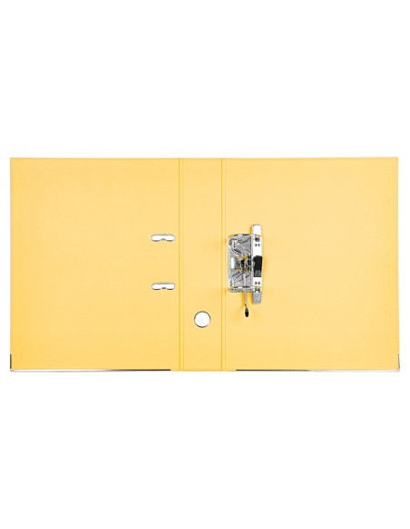 ARCH.PAL.LIDERPAPEL C.FORRADO FL.AMARILLO C/RADO