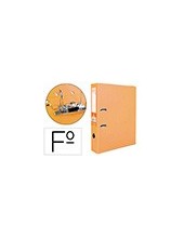 ARCHIVADOR PALANCA LIDERPAPEL FL FORRADO PVC RADO LOMO 75MM NJ. 2