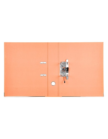 ARCHIVADOR PALANCA LIDERPAPEL FL FORRADO PVC RADO LOMO 75MM NJ.