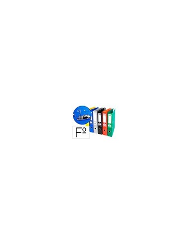 ARCHIVADOR PALANCA LIDERPAPEL FL FORRADO PVC RADO LOMO 75MM CLASICOS