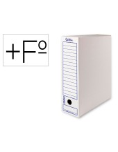 CAJA ARCHIVO DEFINITIVO CARTON 340 G/M2 FL. PROLONGADO