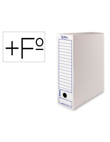 CAJA ARCHIVO DEFINITIVO CARTON 340 G/M2 FL. PROLONGADO