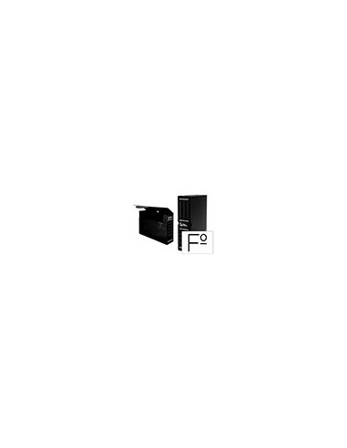 CAJA ARCHIVO DEFINITIVO PLASTICO NEGRO TAMAÑO 36X26X10 CM