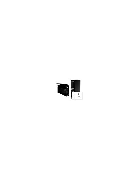 CAJA ARCHIVO DEFINITIVO PLASTICO NEGRO TAMAÑO 36X26X10 CM