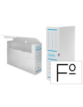 CAJA ARCHIVO DEFINITIVO PLASTICO BLANCO TAMAÑO 36X26X10 CM