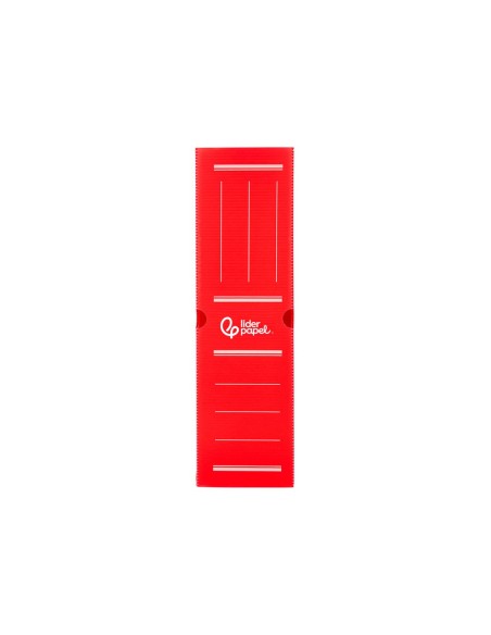 CAJA ARCHIVO DEFINITIVO PLASTICO ROJO TAMAÑO 36X26X10 CM