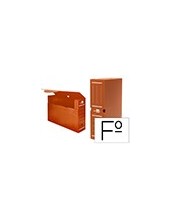 CAJA ARCHIVO DEFINITIVO PLASTICO MARRON TAMAÑO 36X26X10 CM 2