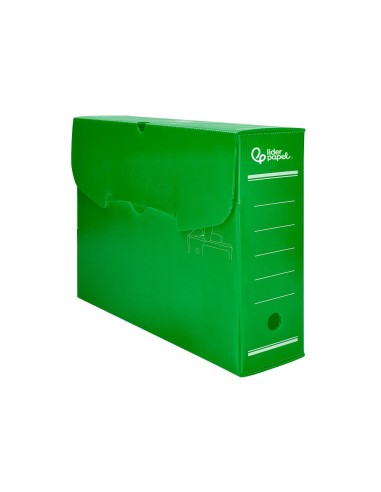 CAJA ARCHIVO DEFINITIVO PLASTICO VER TAMAÑO 36X26X10 CM