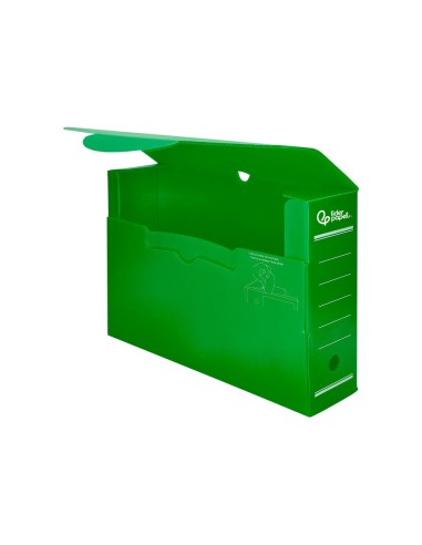 CAJA ARCHIVO DEFINITIVO PLASTICO VER TAMAÑO 36X26X10 CM