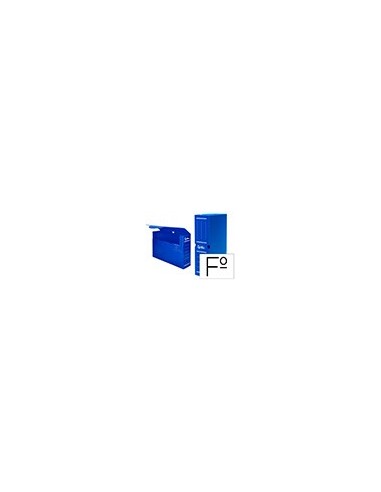 CAJA ARCHIVO DEFINITIVO PLASTICO AZUL TAMAÑO 36X26X10 CM