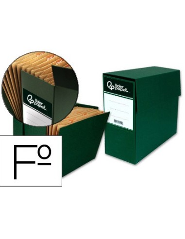 CAJA TRANSFERENCIA C/FUELLE FL.VERDE