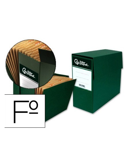 CAJA TRANSFERENCIA C/FUELLE FL.VERDE
