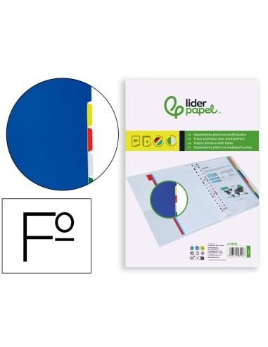 SEP.LIDERPAPEL PLASTICO JUEGO 5 SEP.FL.16 TAL.