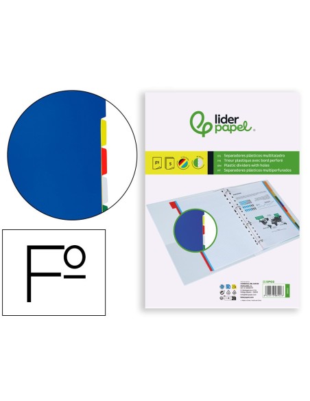 SEP.LIDERPAPEL PLASTICO JUEGO 5 SEP.FL.16 TAL.