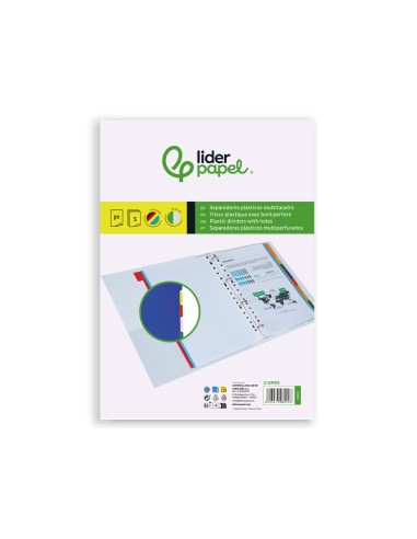 SEP.LIDERPAPEL PLASTICO JUEGO 5 SEP.FL.16 TAL.