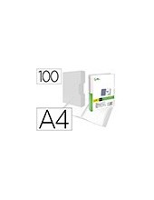 CARPETA PERSONALIZA 100 FUNDAS PP.DIN A4 TPTE.CAJETIN 2