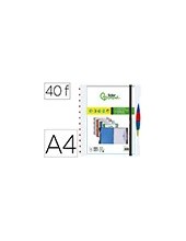 CARPETA LIDERPAPEL A4 40 FUNDAS INTERC.5 SEP Y GOMILLA LOMO PERSO.TPT 2