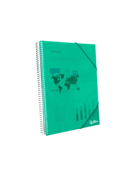 CARPETA ESCAPARATE C/ESP.20 FUNDAS PP A4 VE.