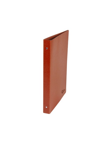 CARPETA 2 A 40 MM MIXTAS CARTON CUERO FL.