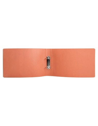 CARPETA 2 A 40 MM CARTON CUERO 4º APAISADO