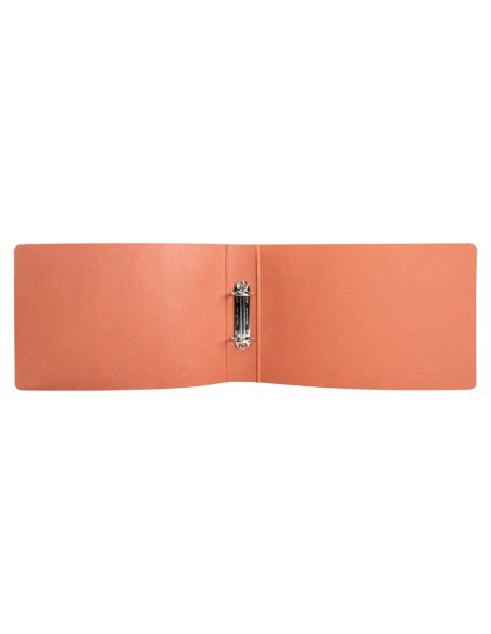 CARPETA 2 A 40 MM CARTON CUERO 4º APAISADO