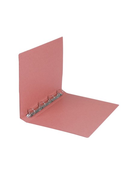 CARPETA 4 A 40 MM CARTON CUERO FL.