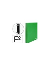 CARPETA 2 A 25 MM MIXTAS C.FORRADO PAPER FL.VERDE 2