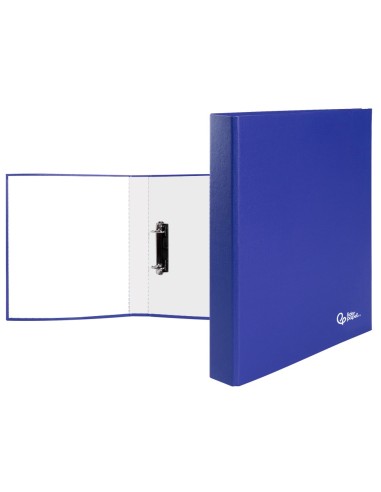 CARPETA 2 A 25 MM MIXTAS C.FORRADO PAPER FL.AZUL