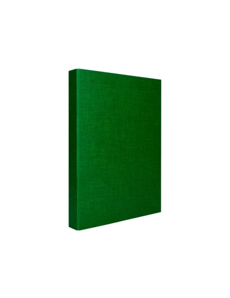 CARPETA 4 A 25 MM MIXTAS C.FORRADO PAPER FL.VERDE