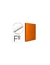 CARPETA 4 A 25 MM MIXTAS C.FORRADO COAT FL.I-NARANJA 2