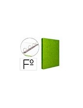 CARPETA 4 A 25 MM MIXTAS C.FORRADO COAT FL.I-VERDE 2