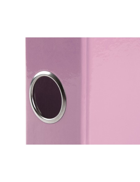CARPETA 2AN.25MM MIXTAS  A4 FORRADO SYSTEM OLLAO TARJETERO ROSA