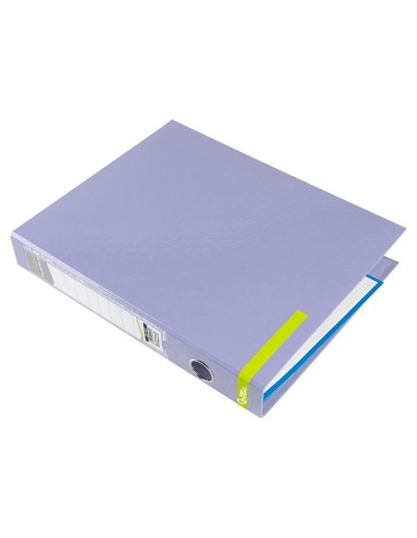CARPETA 2AN.25MM MIXTAS  A4 FORRADO SYSTEM OLLAO TARJETERO LAVANDA