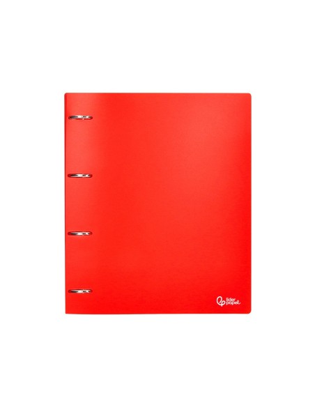 CARPETA LIDERPAPEL 4AN.MIXTAS 40MM PP.A4 RJ. TRANSLUCIDO
