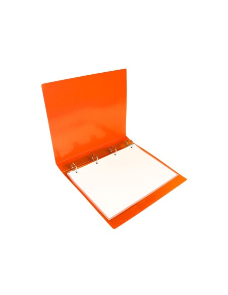 CARPETA BEAUT.4 A 25 MM MIXTAS 43431 PP DIN A4 NARANJA SERIE FROSTY