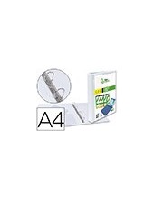 CARPETA CANGURO 4 A 25 MM PLASTICO DIN A4 BLANCO 2