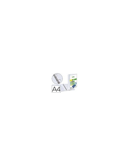 CARPETA CANGURO 4 A 25 MM PLASTICO DIN A4 BLANCO