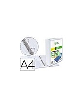 CARPETA CANGURO 4 A 40 MM PLASTICO DIN A4 BLANCO 2