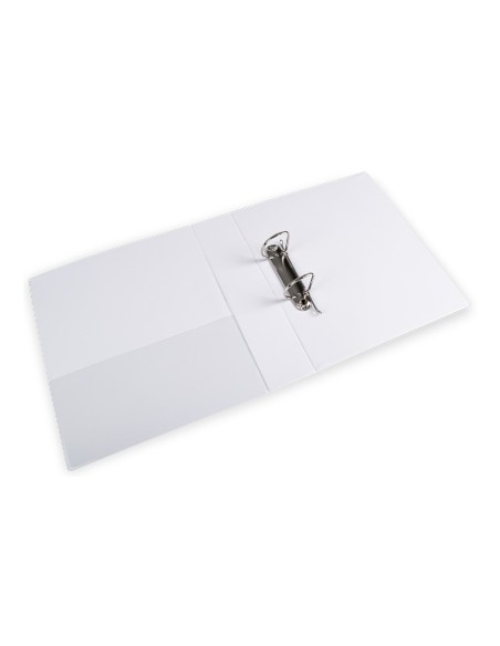 CARPETA CANGURO 2 A 55 MM PLASTICO DIN A4 BLANCO
