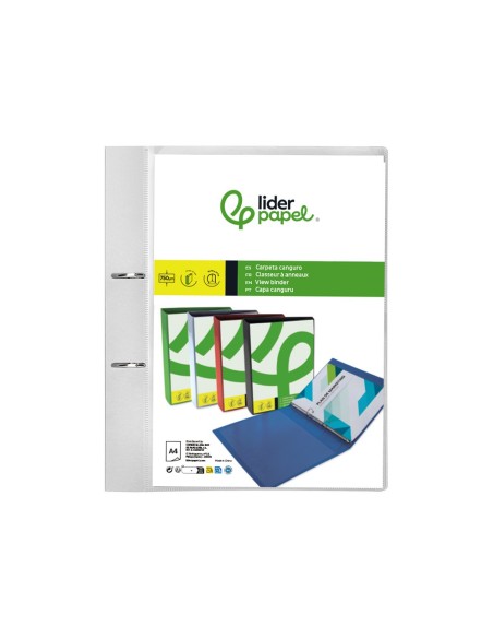 CARPETA  2AN.40MM MIXTAS PP.A4 TPTE.
