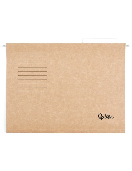 CARPETA COLGANTE FL VISOR SUP. LIDERPAPEL KRAFT