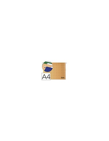 CARPETA COLGANTE A4 VISOR SUP. LIDERPAPEL KRAFT