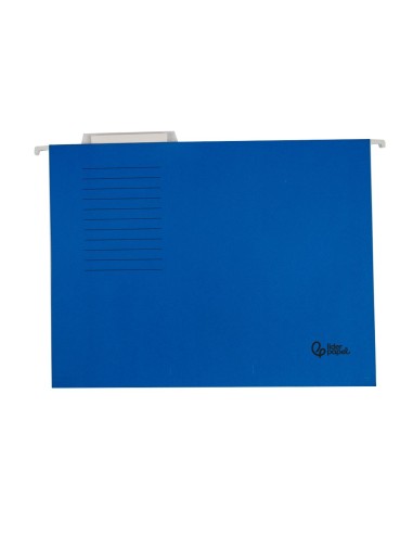 CARPETA COLGANTE FL VISOR SUP. LIDERPAPEL AZUL